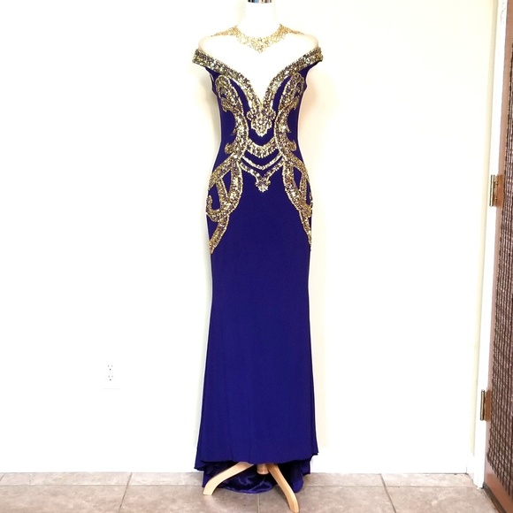 claudine Dresses & Skirts - CLAUDINE PROM FORMAL DRESS MERMAID DRESS SIZE 4